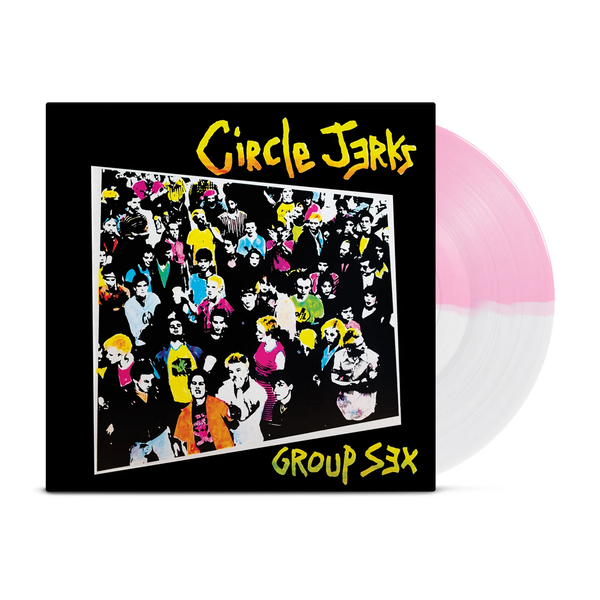 Group Sex Pink & White Vinyl LP