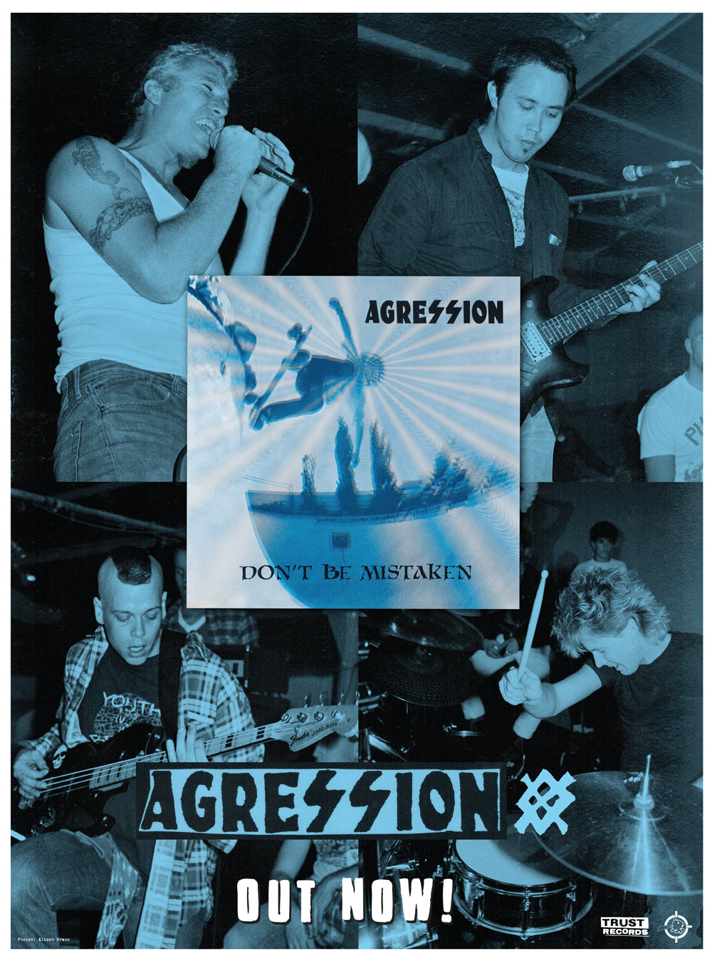 Aggression Don&#39;t Be Mistaken 18&quot; X 24&quot; Poster