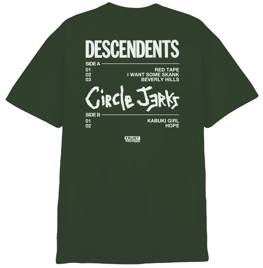 Circle Jerks / Descedents 7&quot; Cover  T-Shirt
