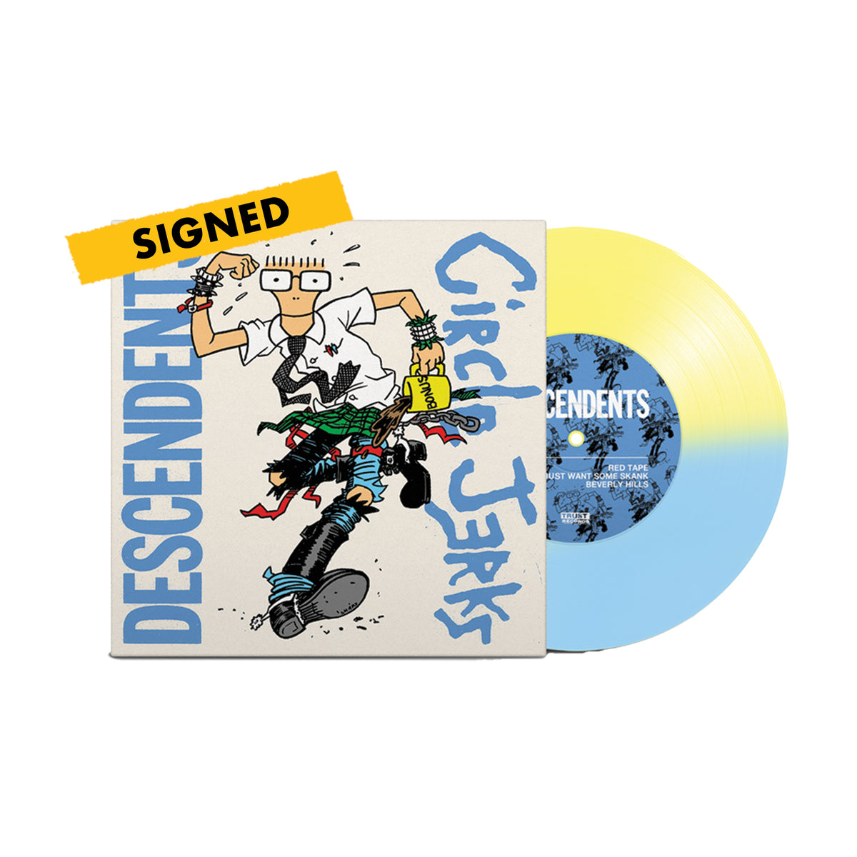 Signed 7 Inch by Descendents &amp; Circle Jerks