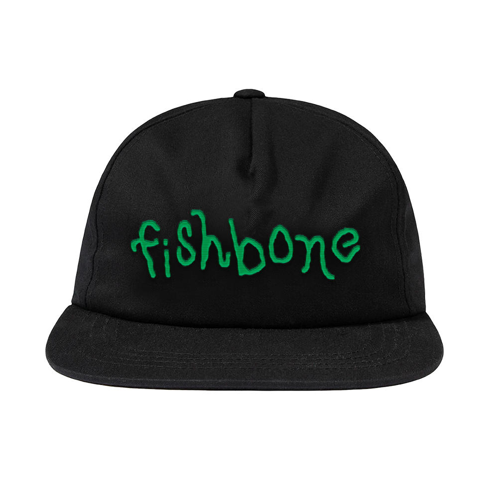 Fishbone Embroidered Logo Hat
