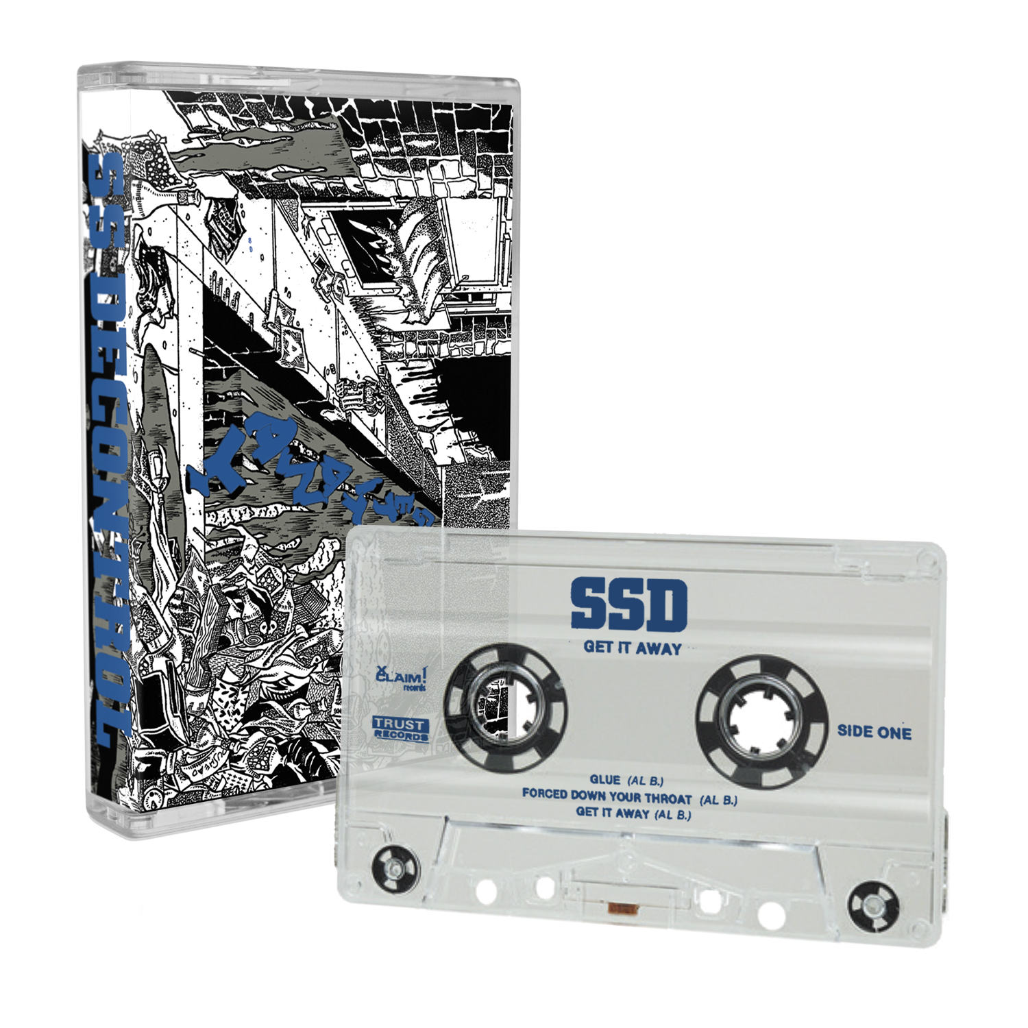 SSD - Get it Away - Cassette - Trust Records Company