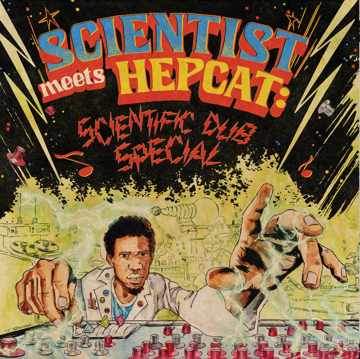 Scientist MeetsHepcat - Scientific Dub Special - Cover