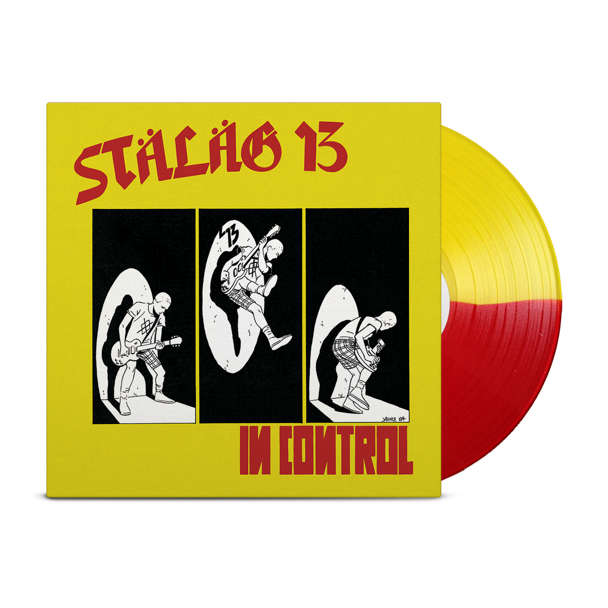 Stalag 13 - In Control - Vinyl - Yellow Red Split