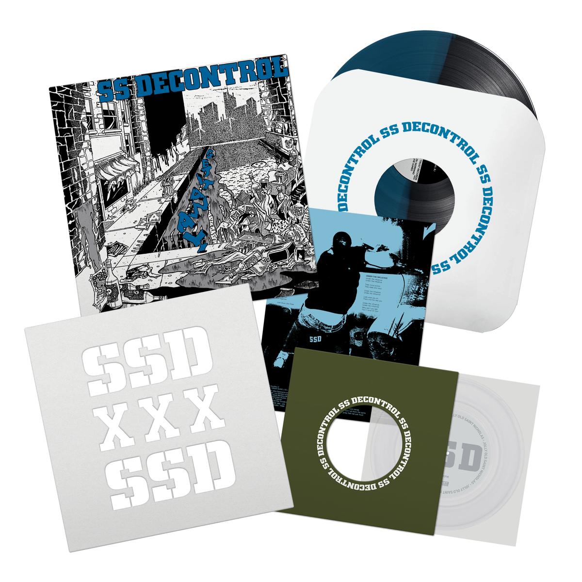 SSD - Get it Away - Black &amp; Blue Vinyl