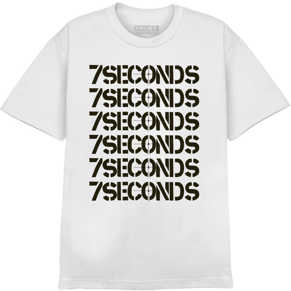 7 Seconds Repeating Logo T-Shirt