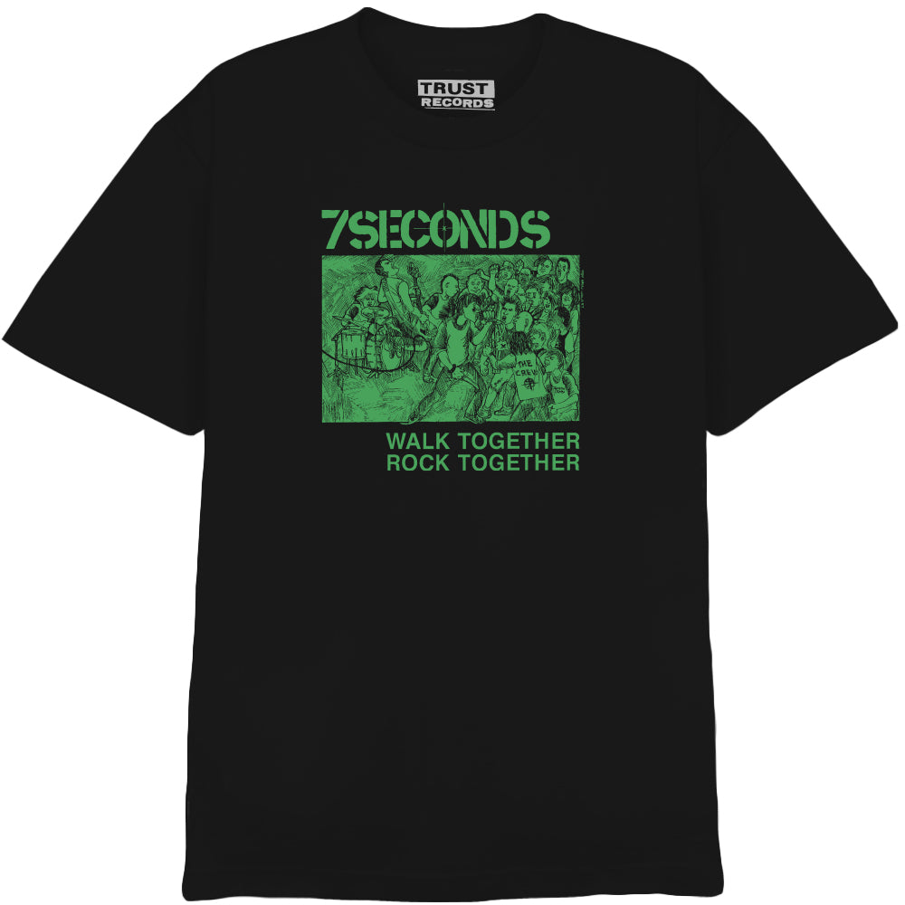 7 Seconds Walk Together Rock Together T-Shirt