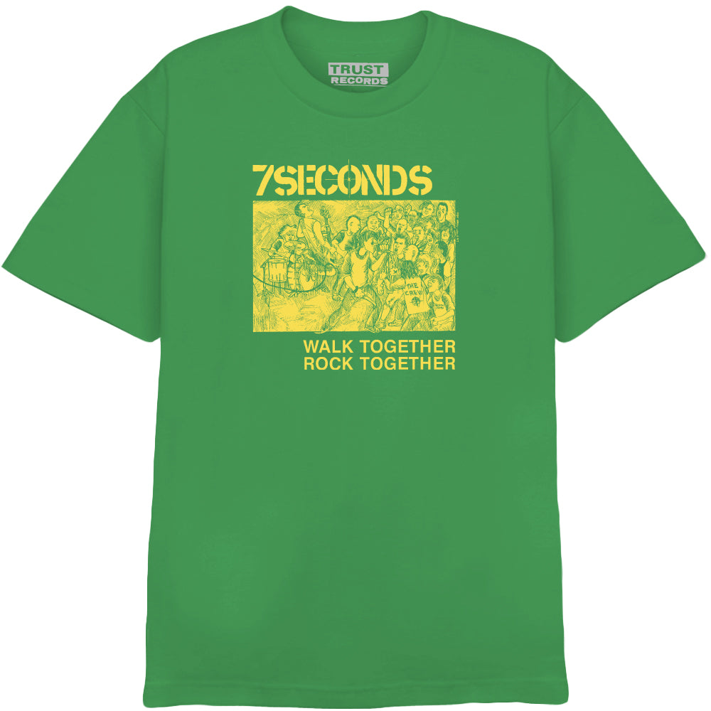 7 Seconds Walk Together Rock Together T-Shirt