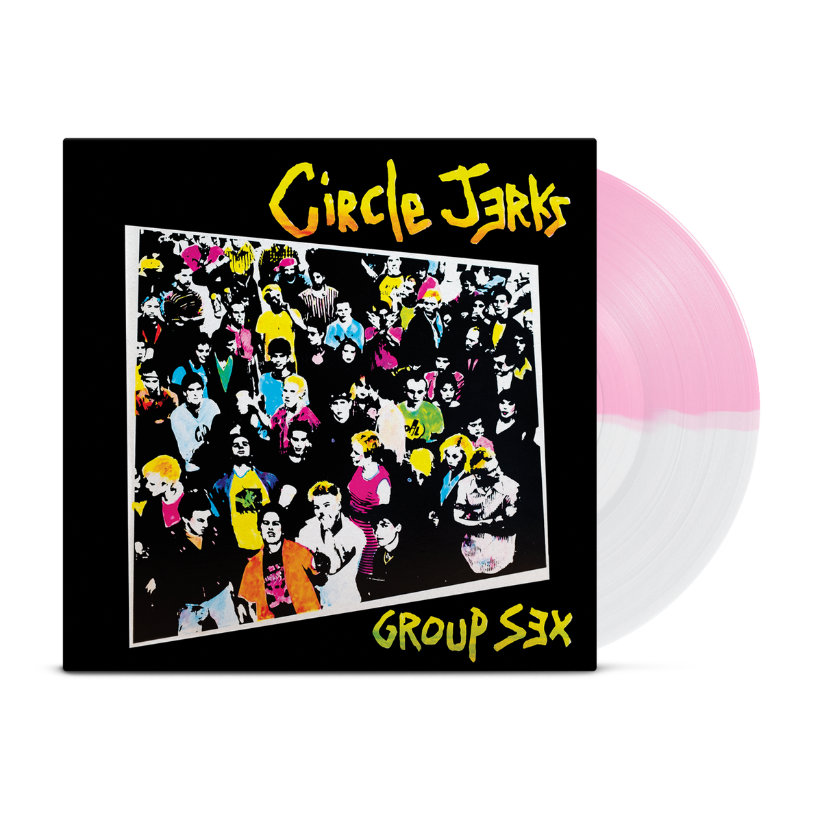 Group Sex Pink &amp; White Vinyl LP