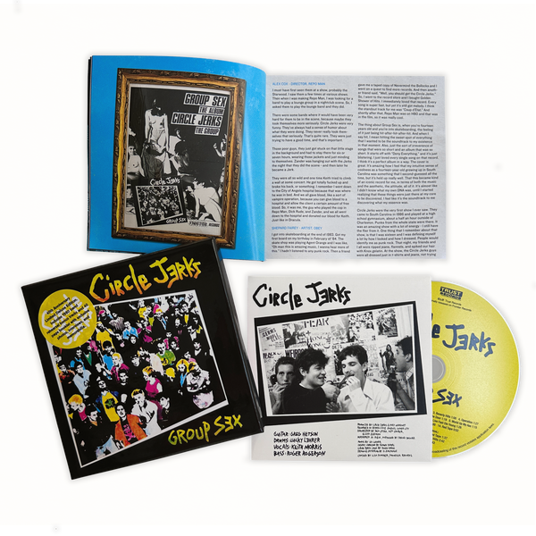 Circle Jerks Group Sex Deluxe Anniversary Edition Cd Trust