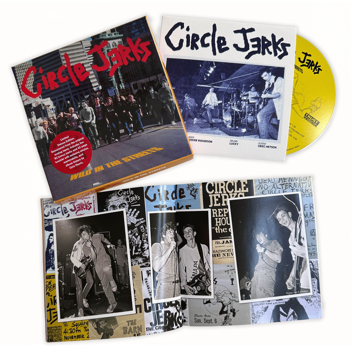 Circle Jerks - Wild in the Streets (Deluxe Anniversary Edition) CD