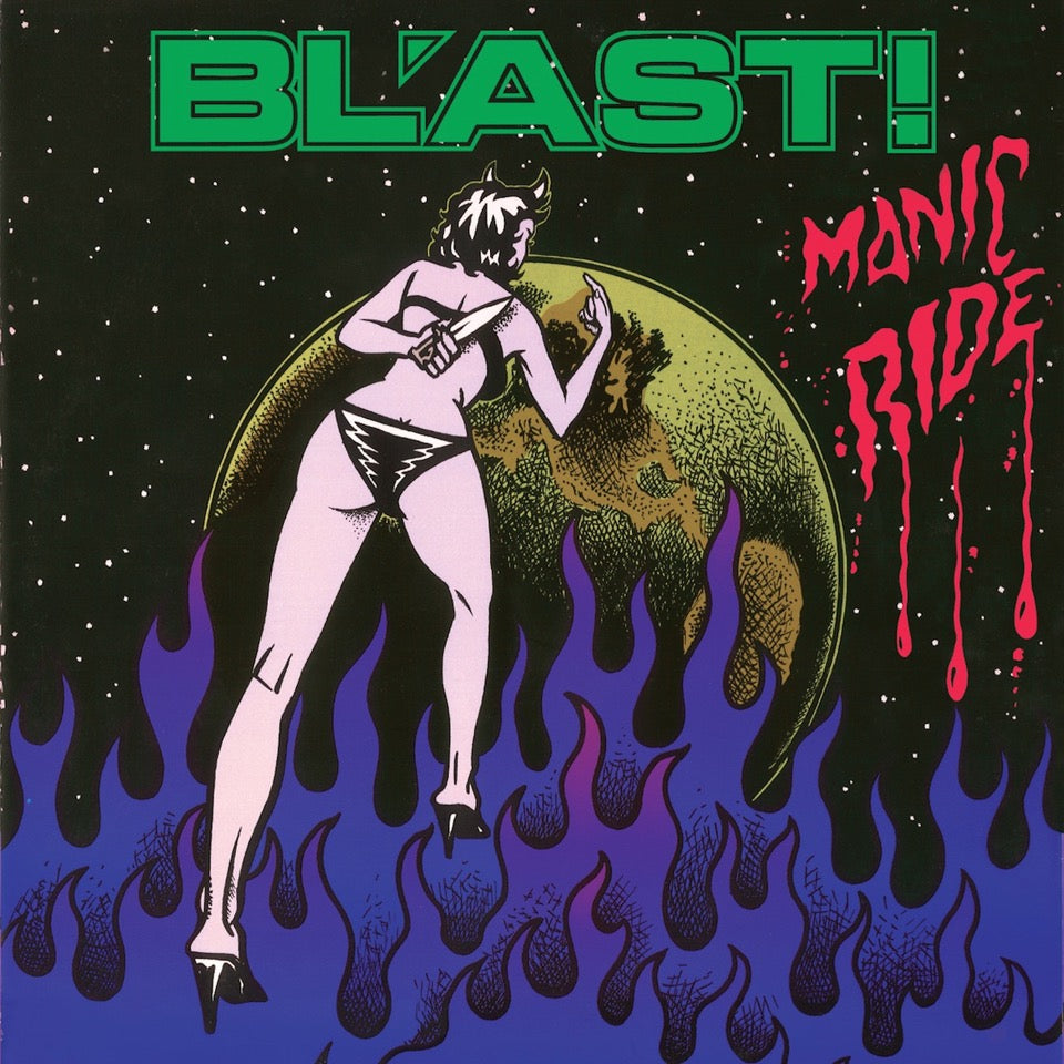 Bl&#39;ast &quot;Take The Manic Ride&quot; - Green Vinyl LP