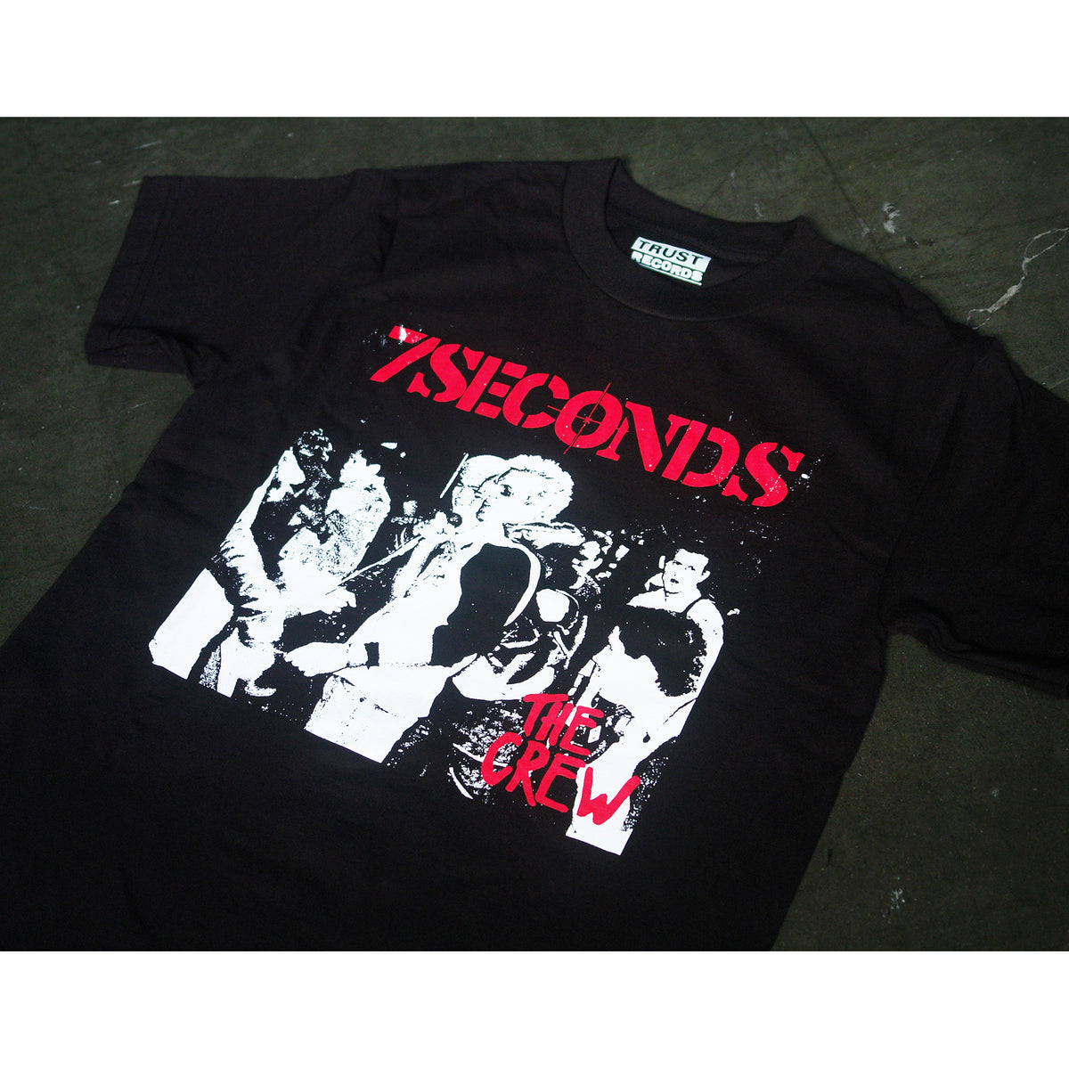 7 Seconds The Crew Album Black T-Shirt