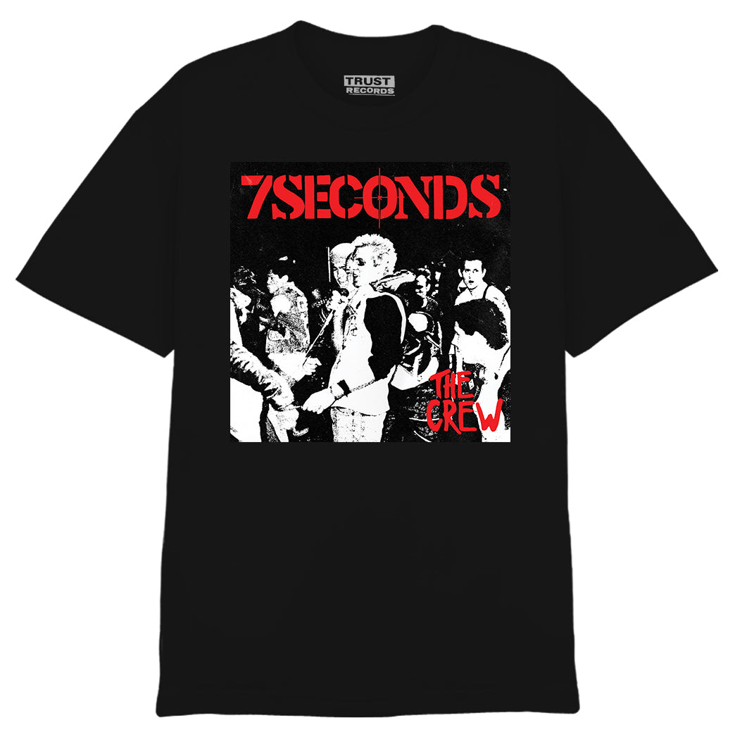 7 Seconds The Crew Album Black T-Shirt