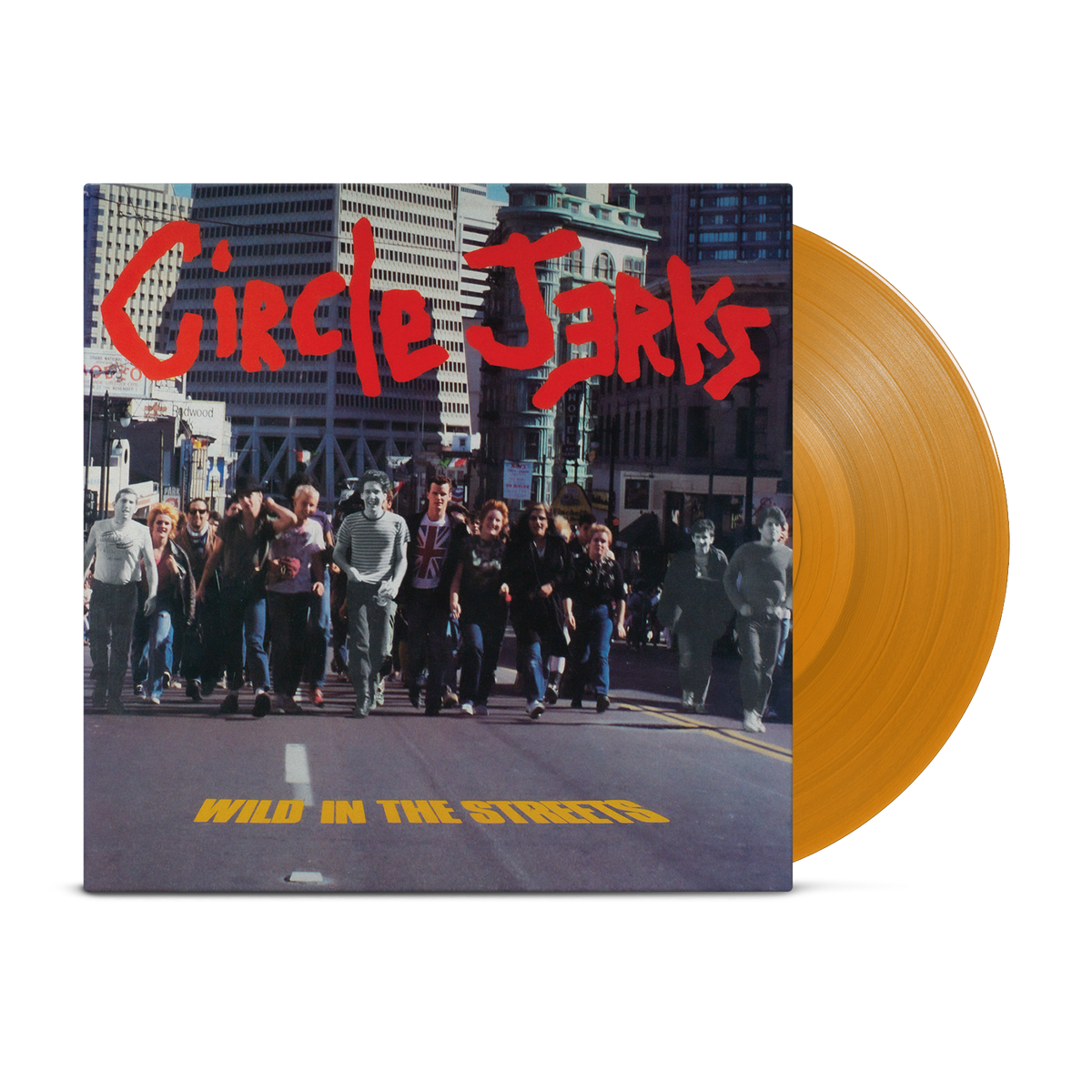 Circle Jerks Wild in the Streets Transparent Orange Vinyl